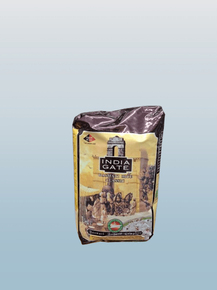 India Gate Classic Basmati Rice 1kg - Desi Grocery