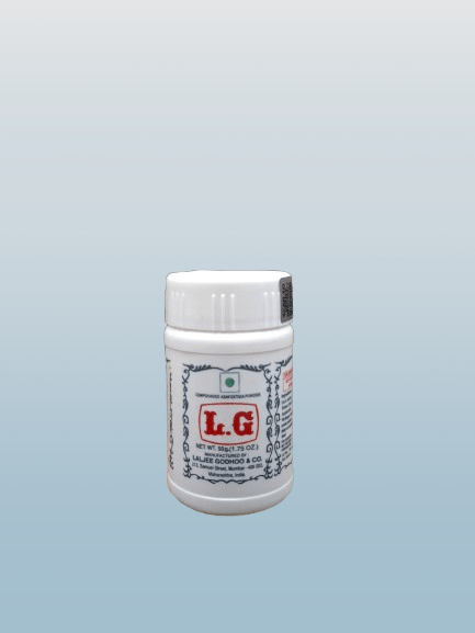 L.G Compound Asafoetida Powder Hing 50g - Desi Grocery