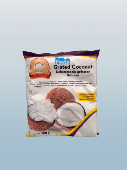 ANNAM Frozen Grated Coconut 500g - Desi Grocery