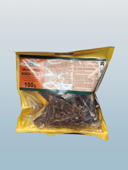 Afroase Smoked Bonga Fillet 100g - Desi Grocery