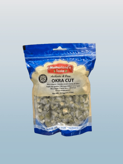 Motherland's Taste Frozen Okra Cut 315g - Desi Grocery