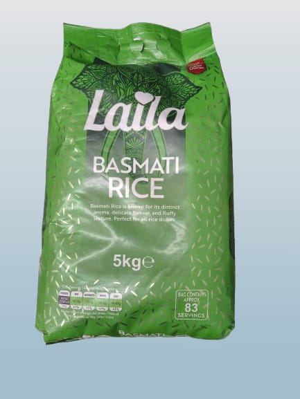 Laila Basmati Rice 5kg - Desi Grocery