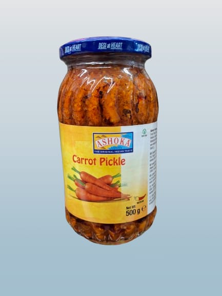 ASHOKA Carrot Pickle 500g - Desi Grocery