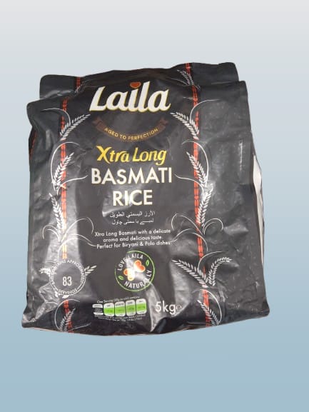 Laila Basmati Rice 5kg - Desi Grocery