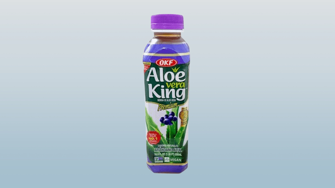 OKF Aloe Vera King Blueberry Drink 500ml - Desi Grocery