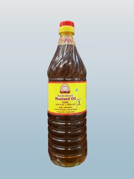 ANNAM Kachi Ghani Mustard Oil 1L - Desi Grocery