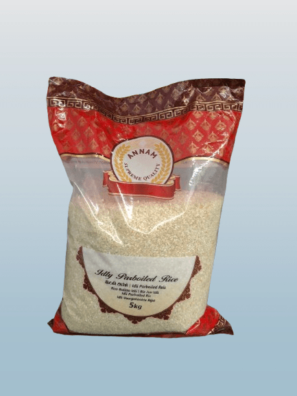 Annam Idly Parboiled Rice 5kg - Desi Grocery