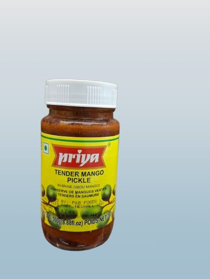 Priya Tender Mango Pickle 300g - Desi Grocery