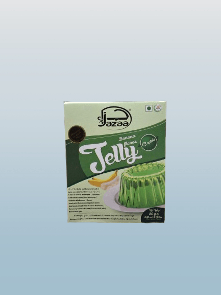 Jazaa Banana Flavour Jelly 80g - Desi Grocery