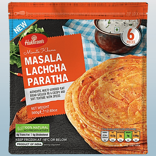 HALDIRAM’S Masala Lachcha Paratha 6pcs - Desi Grocery