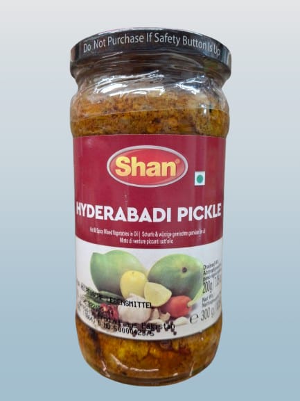 Shan Hyderabadi Pickle 300g - Desi Grocery