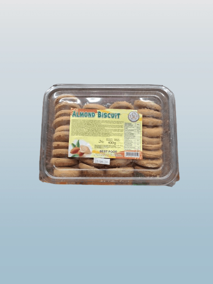 Best Food Almond Biscuit 400g - Desi Grocery