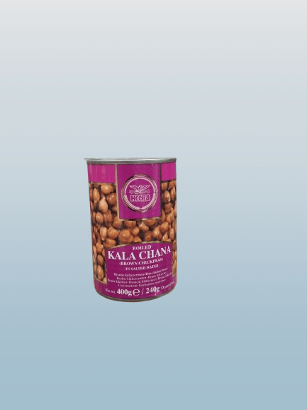 Heera Boiled Kala Chana 400g - Desi Grocery