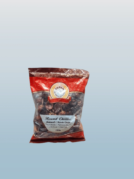 ANNAM Round Chillies 100g - Desi Grocery