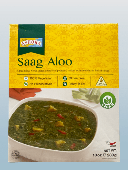 ASHOKA Saag Aloo 280g - Desi Grocery