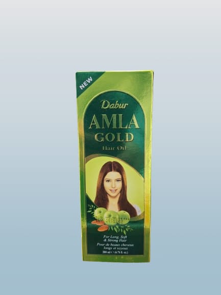 Dabur Amla Gold Hair Oil 200ml - Desi Grocery