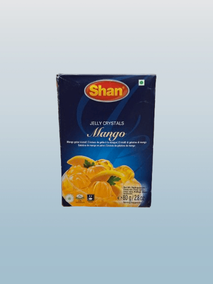 Shan Jelly Crystals Mango 80g - Desi Grocery